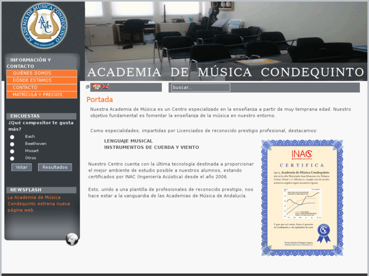 www.academiademusicacondequinto.com