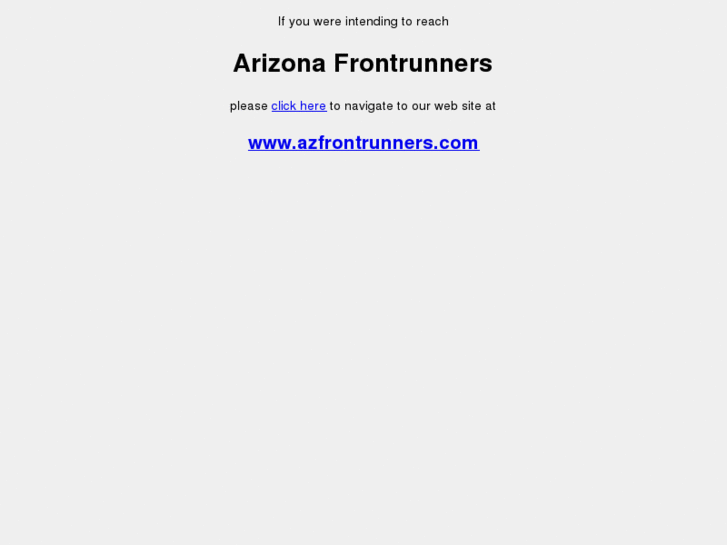 www.azfrontrunners.org