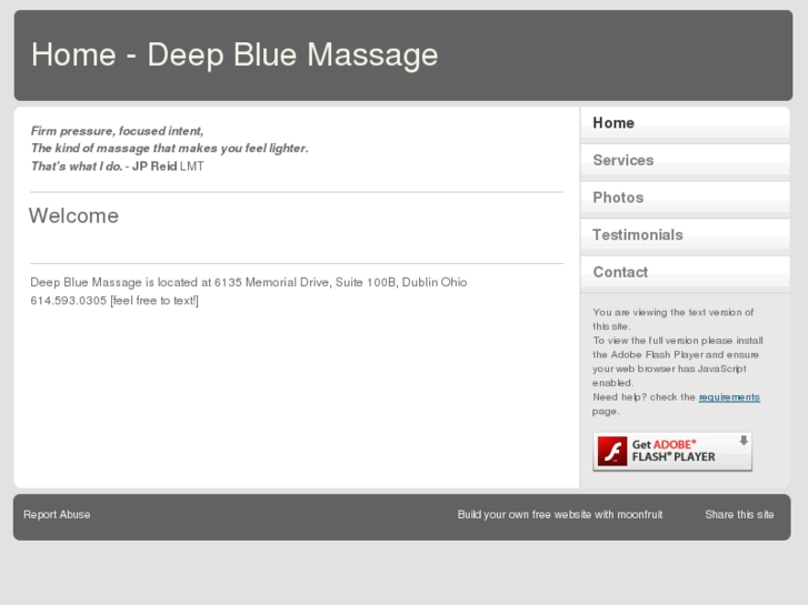 www.deep-blue-massage.com