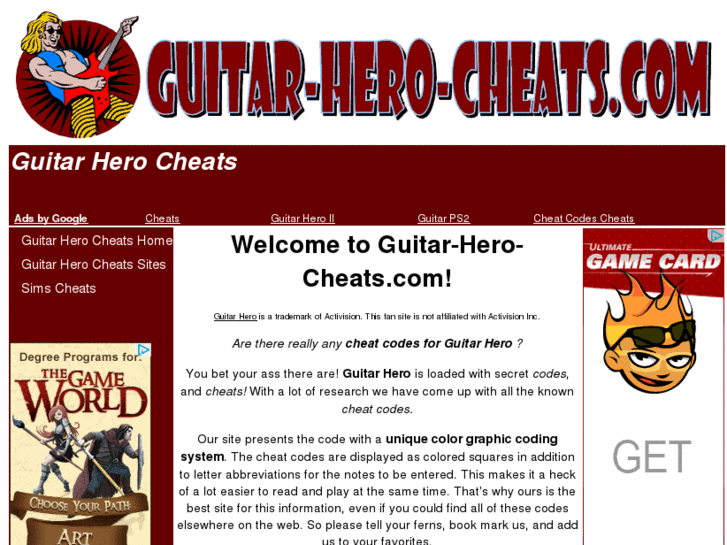 www.guitar-hero-cheats.com