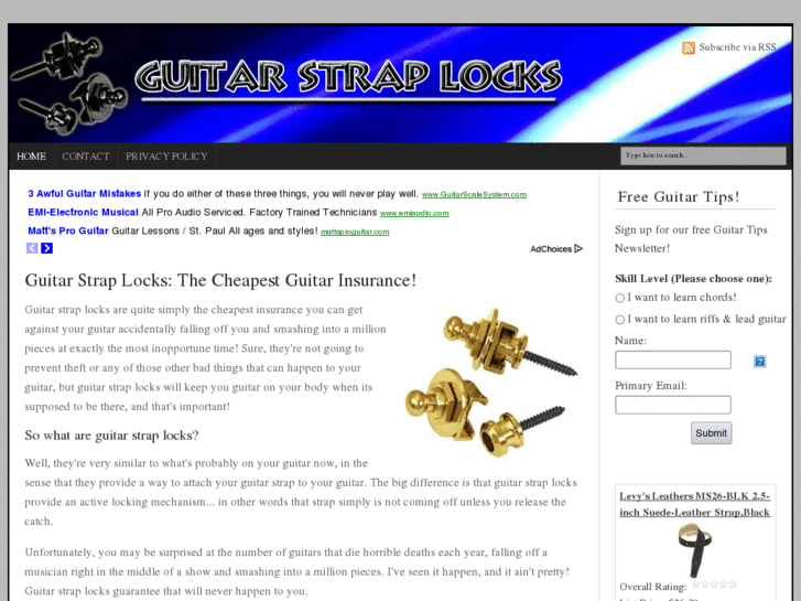 www.guitar-strap-locks.com