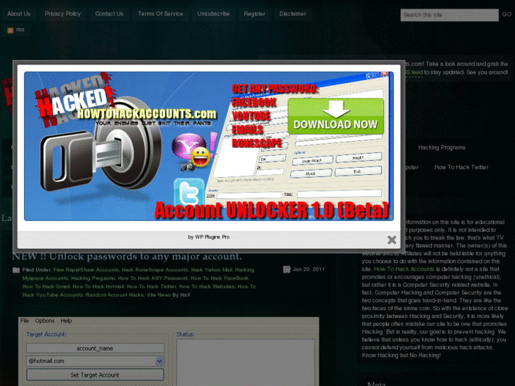 www.howtohackaccounts.com