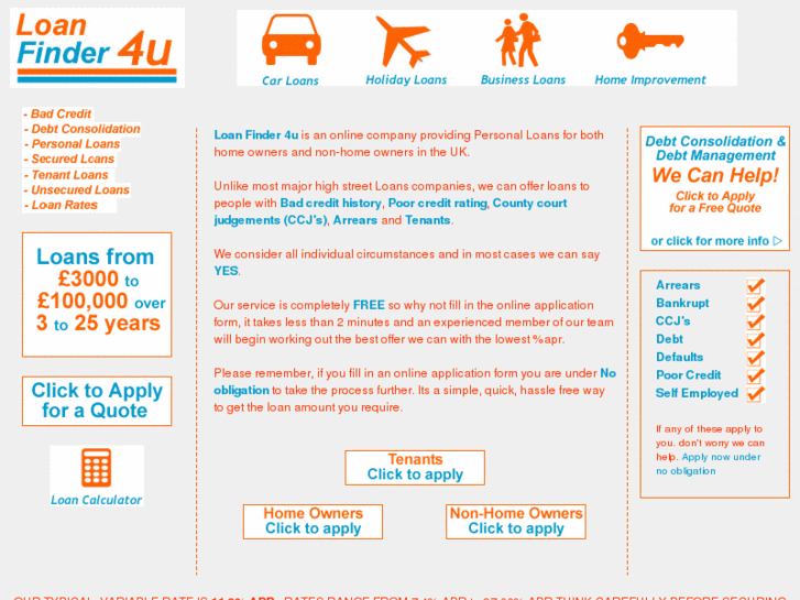 www.loanfinder4u.co.uk