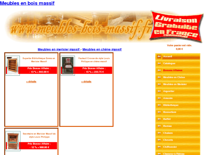 www.meubles-bois-massif.fr