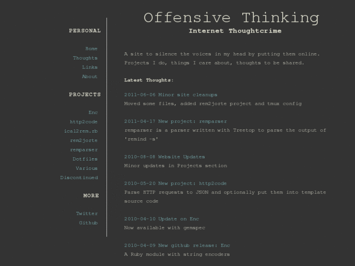 www.offensivethinking.org