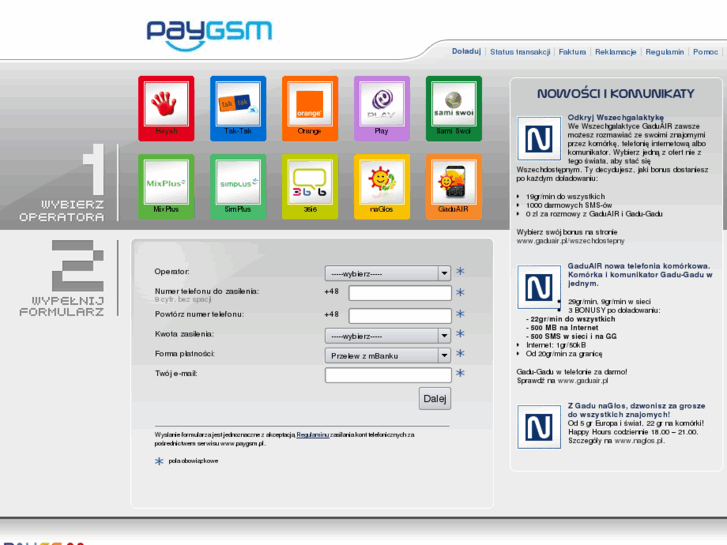 www.paygsm.pl