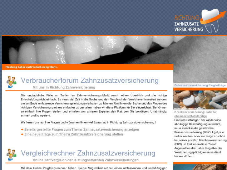 www.richtung-zahnzusatzversicherung.de