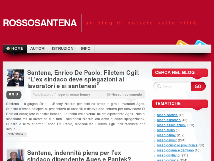 www.rossosantena.it