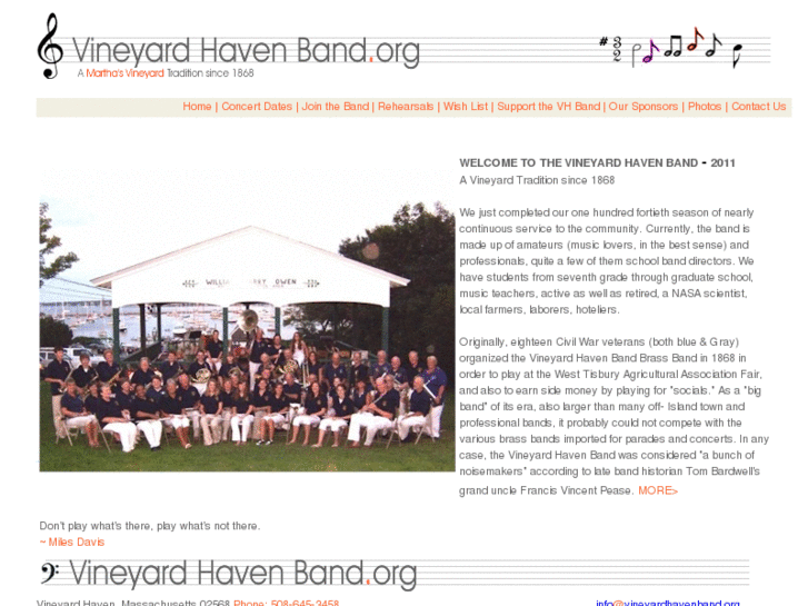 www.vineyardhavenband.org