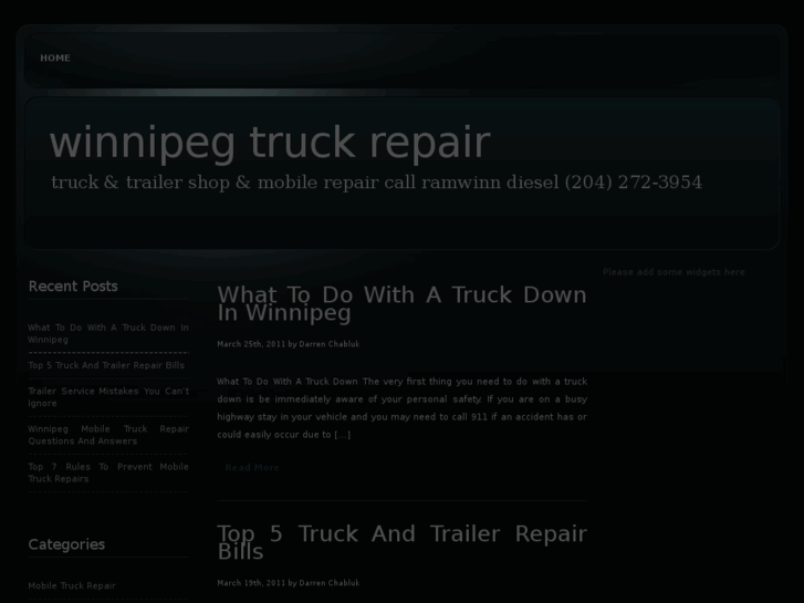 www.winnipegtruckrepair.com