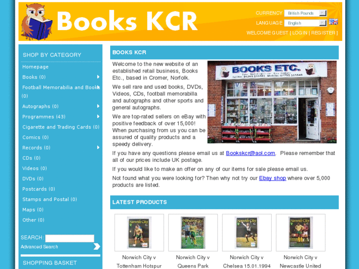 www.bookskcr.co.uk