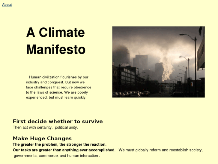 www.climatemanifesto.com