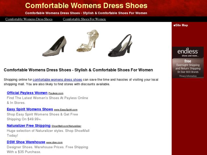 www.comfortablewomensdressshoes.com