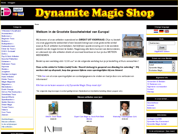 www.dynamitemagic.nl