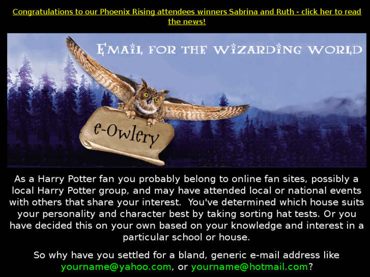 www.emailforthewizardingworld.com