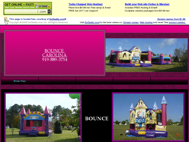 www.garnerbouncehouses.com