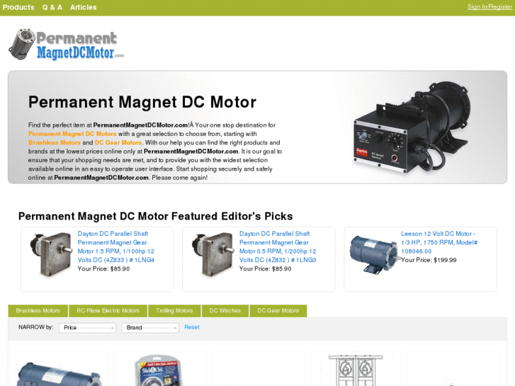 www.permanentmagnetdcmotor.com