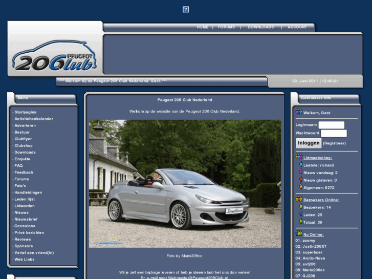 www.peugeot206.nl