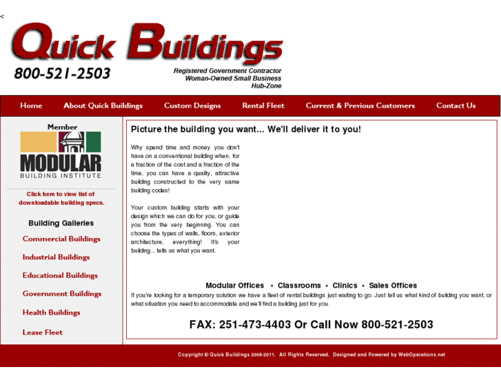 www.quickbuildings.net