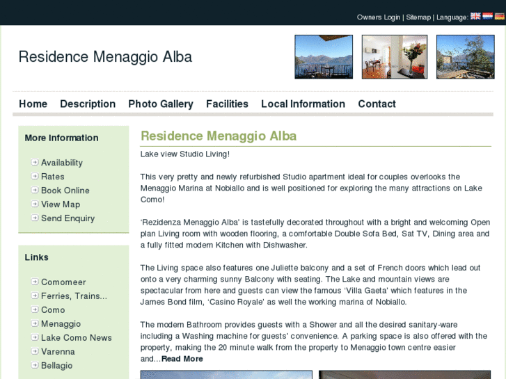 www.residencemenaggioalba.com