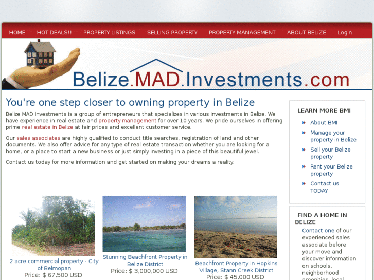 www.belizemadinvestments.com