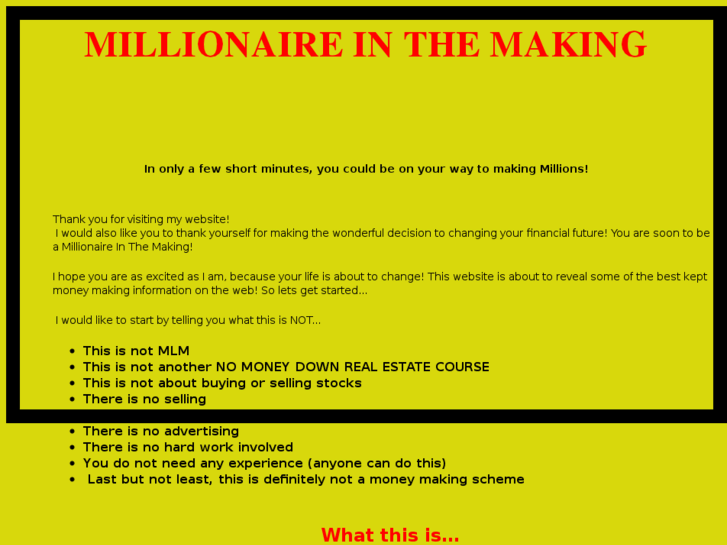 www.millionaireinthemaking777.com