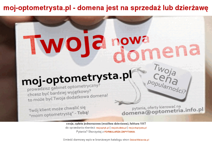 www.moj-optometrysta.pl