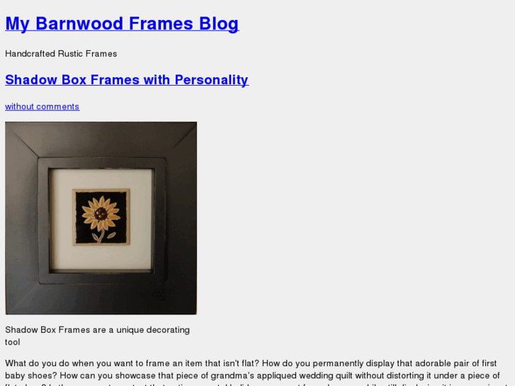 www.mybarnwoodframe.com