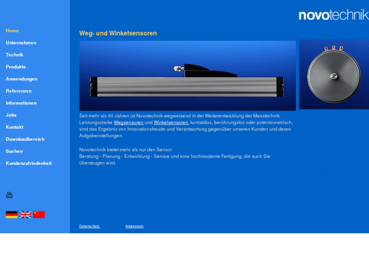 www.novotechnik.de