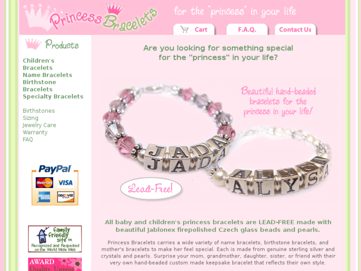 www.princessbracelets.com