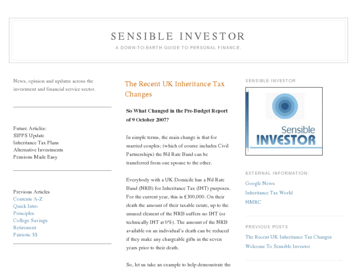 www.sensible-investor.com