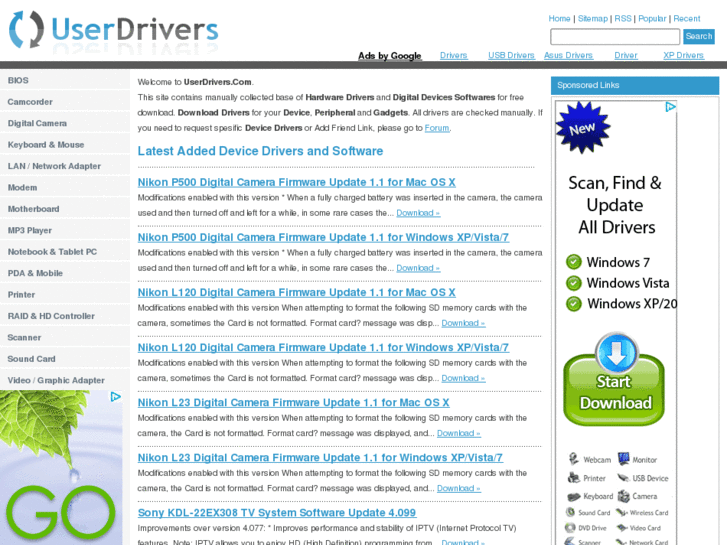 www.userdrivers.com
