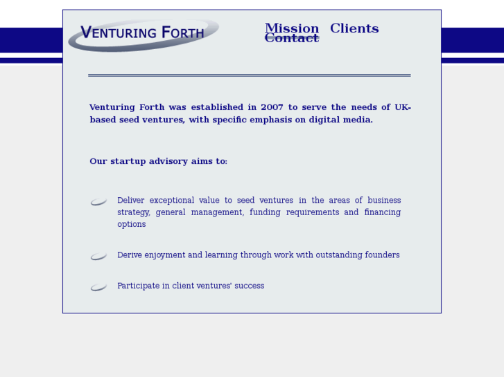 www.venturingforth.net