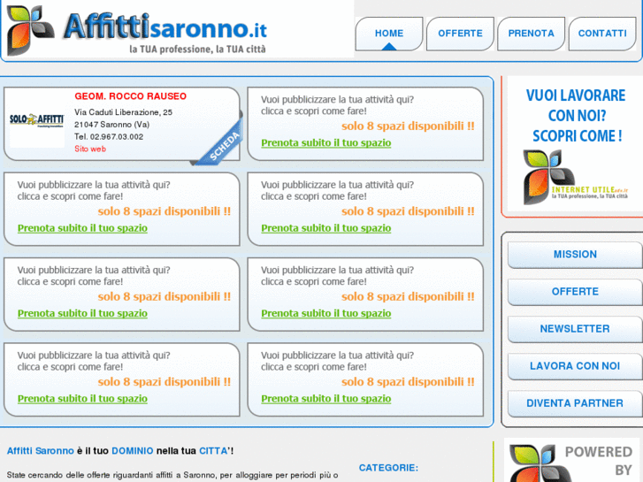 www.affittisaronno.it