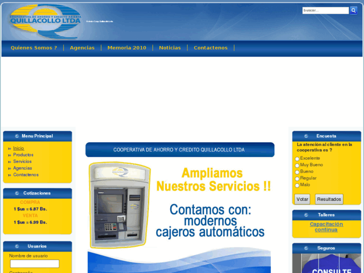 www.cooperativaquillacollo.com