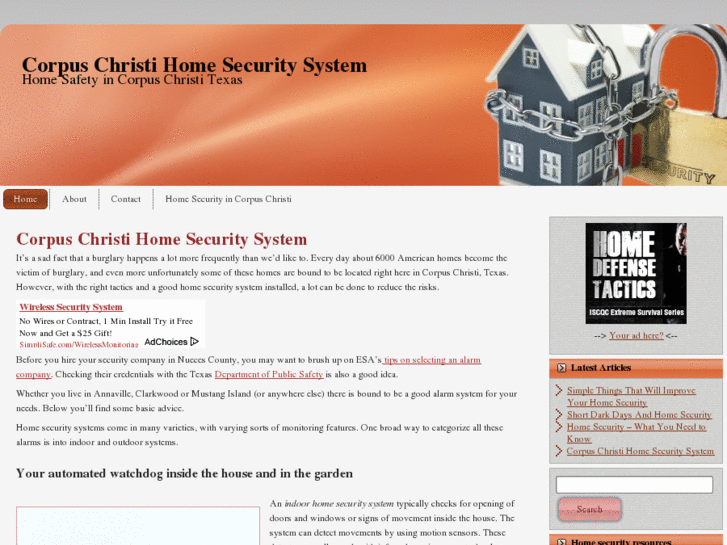 www.corpuschristihomesecuritysystem.com