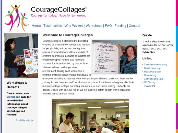 www.couragecollages.org