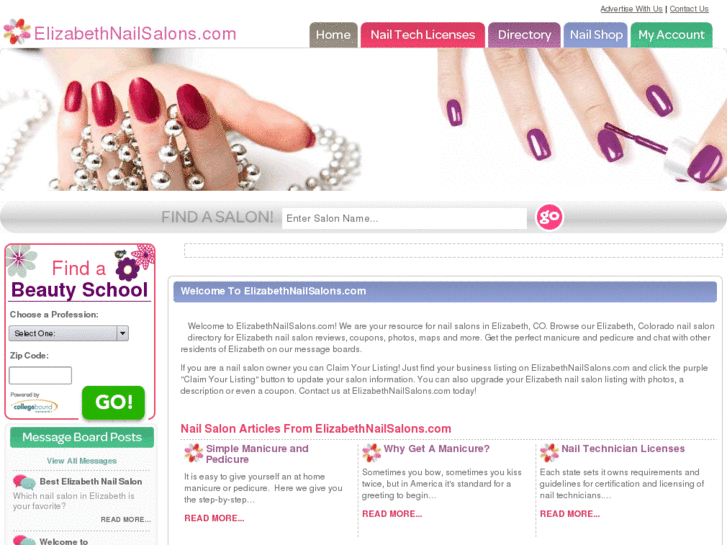 www.elizabethnailsalons.com
