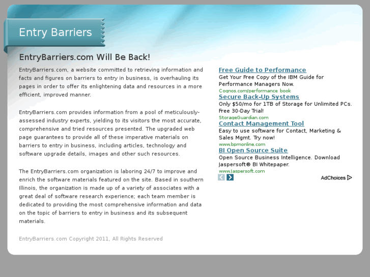 www.entrybarriers.com