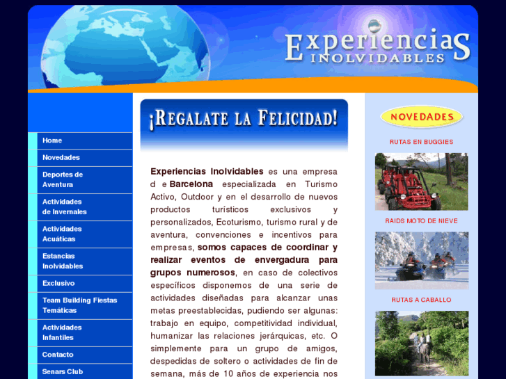 www.experienciasinolvidables.es