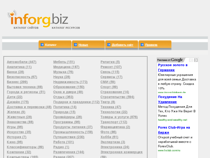 www.inforg.biz