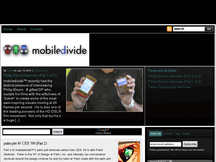 www.mobiledivide.net