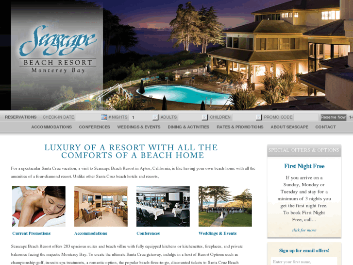 www.seascaperesort.com