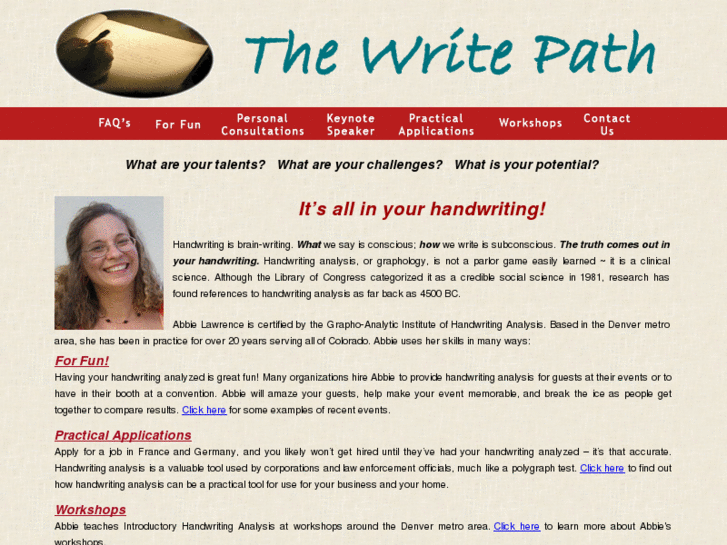 www.thewritepath.biz