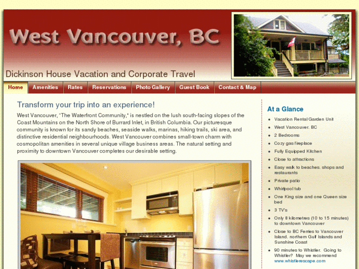 www.westvancouveraccommodation.com