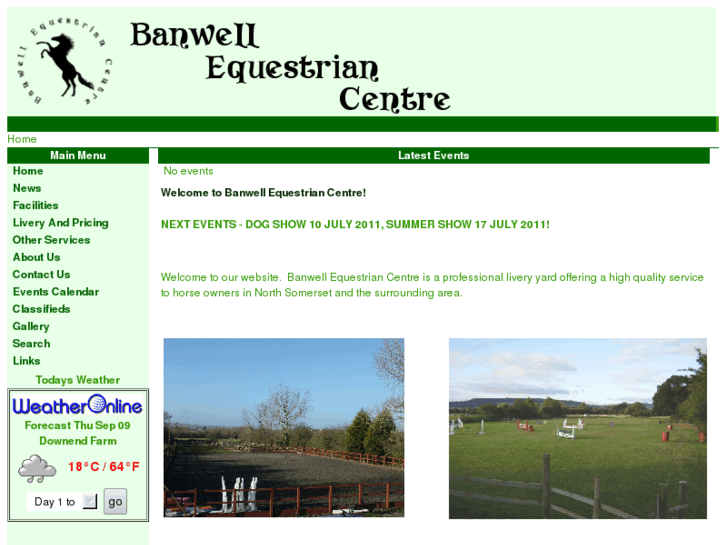 www.banwellequestriancentre.com