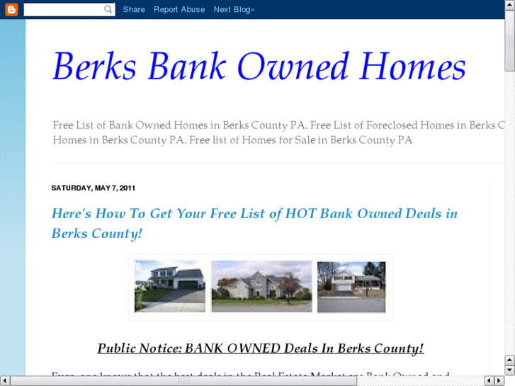 www.berksbankownedhomes.com