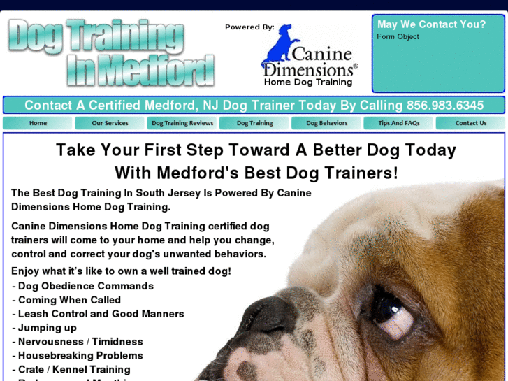 www.dogtraininginmedfordnj.com