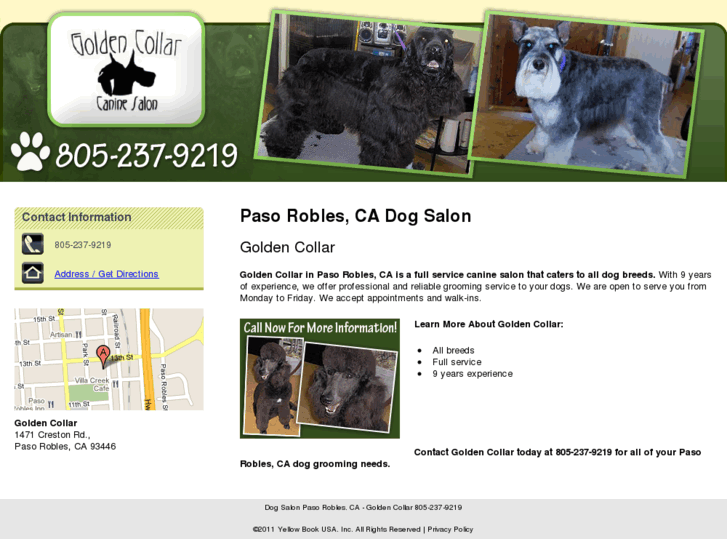 www.goldencollarcaninesalon.com