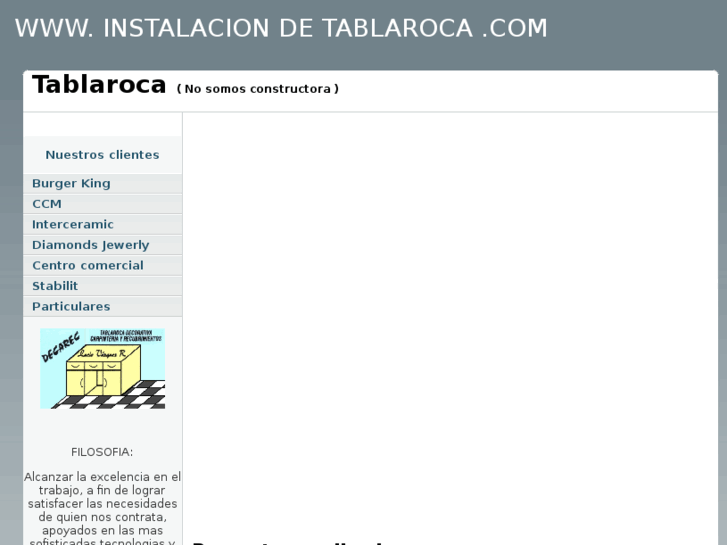 www.instalaciondetablaroca.com